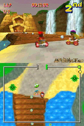 Diddy Kong Racing DS (Europe) (En,Fr,De,Es,It) screen shot game playing